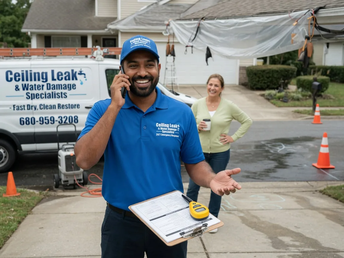 Ceiling Leak Cleanup Goldvein, VA FAQs