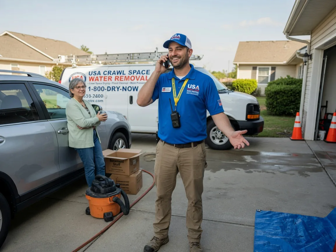 Crawl Space Water Removal Goldvein, VA FAQs